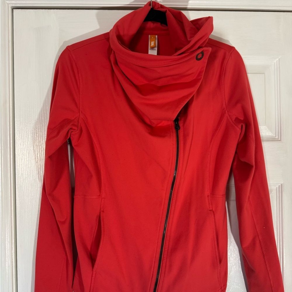 Stylish Lucy Orange-Red Women's Jacket